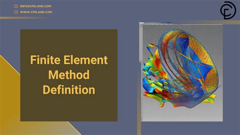 finite element analysis definition